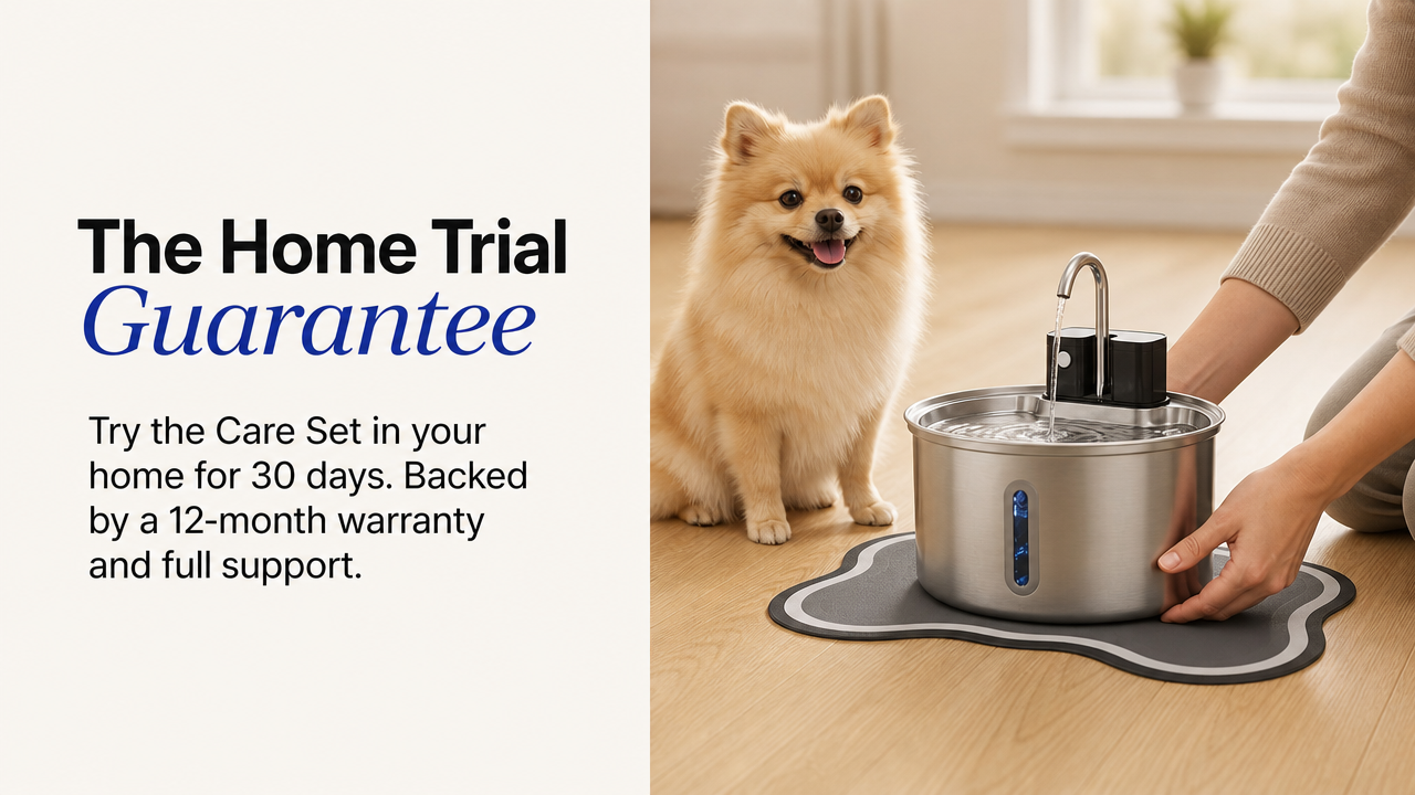The Pet Fountain Care Set