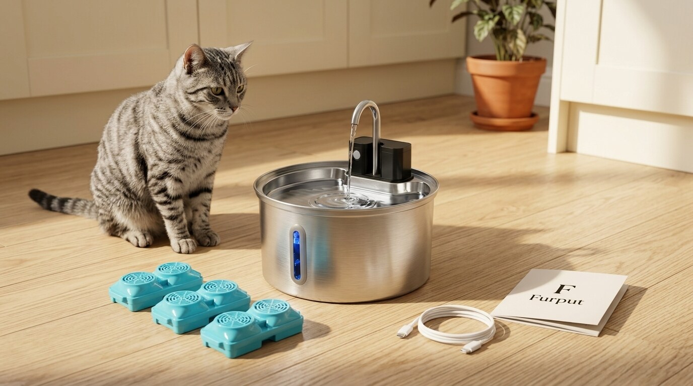 The Pet Fountain standard bundle