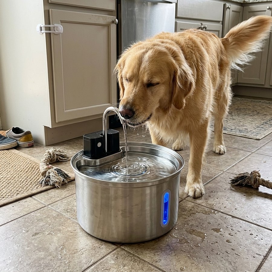 Golden Retriever with Furput