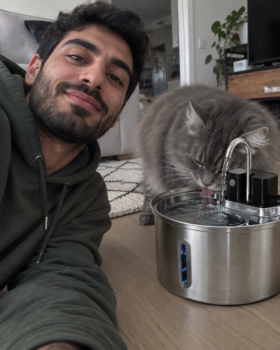 Another pet with Furput